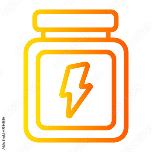 whey protein gradient icon