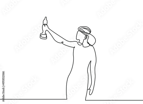 A beautiful stylishly dressed woman winning the award rejoices at the award ceremony