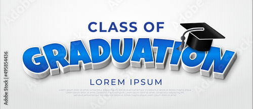 Congratulation Banner for design of graduation