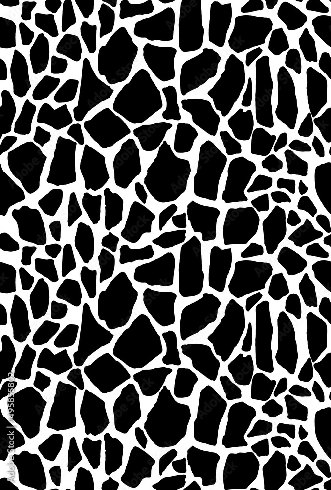 Obraz premium Seamless dalmatian pattern, animal print.