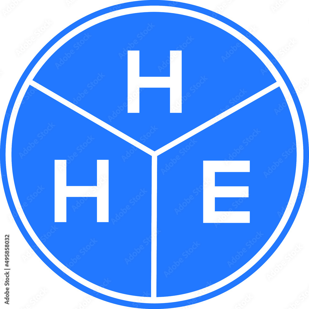 HHE letter logo design on white background. HHE creative circle letter logo concept. HHE letter design. HHE letter logo design on white background. HHE creative circle letter logo concept. HHE letter design.
