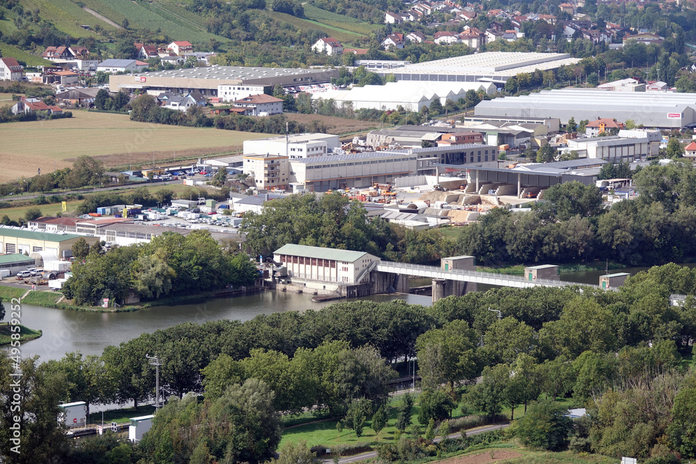 Schleuse in Randersacker