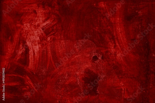 Coole grunge Textur - Rote Betonwand