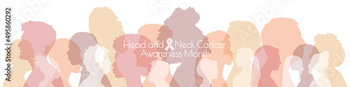 Head and Neck Cancer Awareness Month banner.