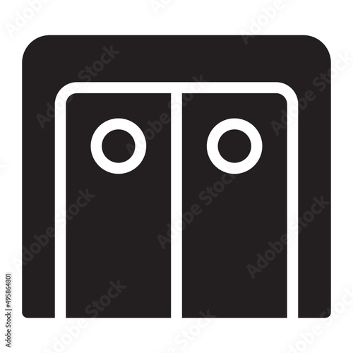 emergency glyph icon
