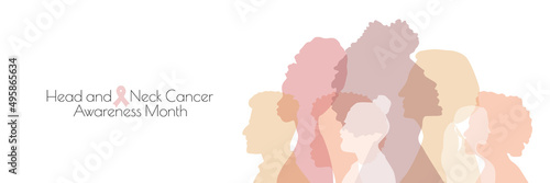 Head and Neck Cancer Awareness Month banner.