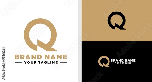 LETTER Q LOGO MONOGRAM ELEGANT EDITABLE