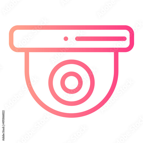 cctv gradient icon