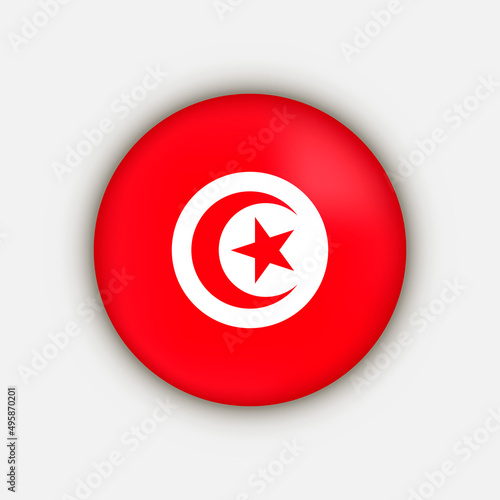 Country Tunisia. Tunisia flag. Vector illustration. Free Download Country Tunisia. Tunisia flag. Vector illustration. - GFXLoad