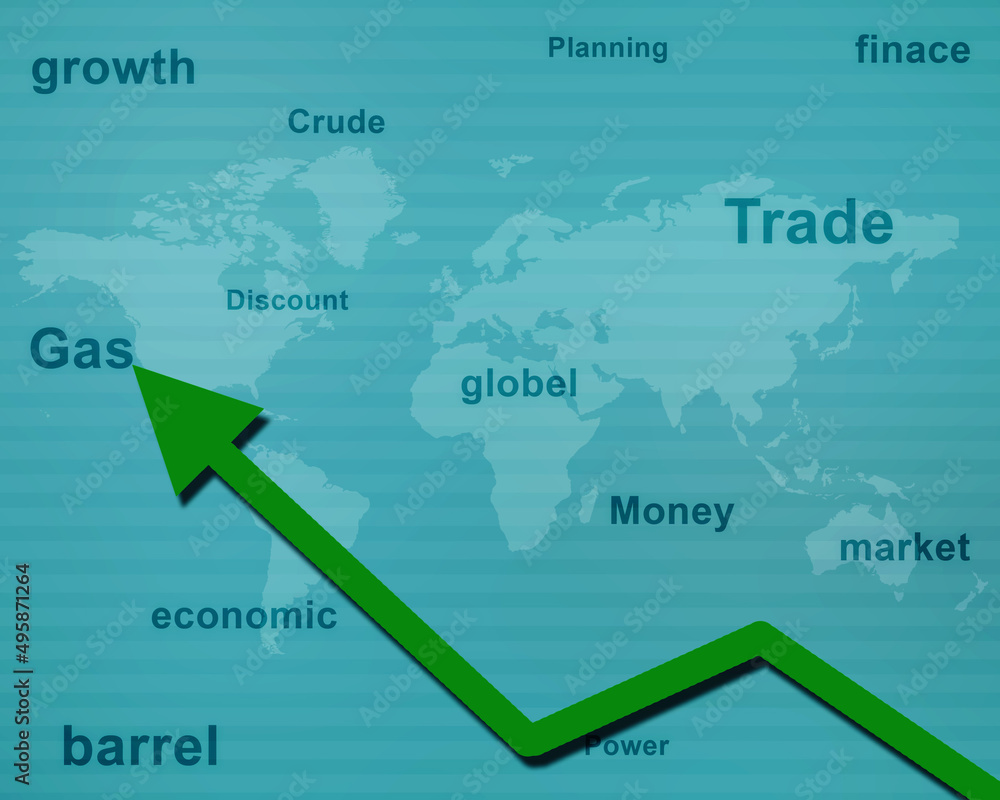 2d rendering Stock market online business concept. business Graph 2d rendering Stock market online business concept. business Graph