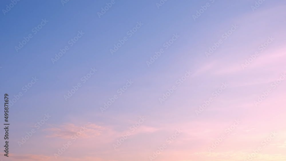 4K UHD : Time lapse of colorful sky during beautiful sunset. Romantic clouds.
4K UHD : Time lapse of colorful sky during beautiful sunset. Romantic clouds.
