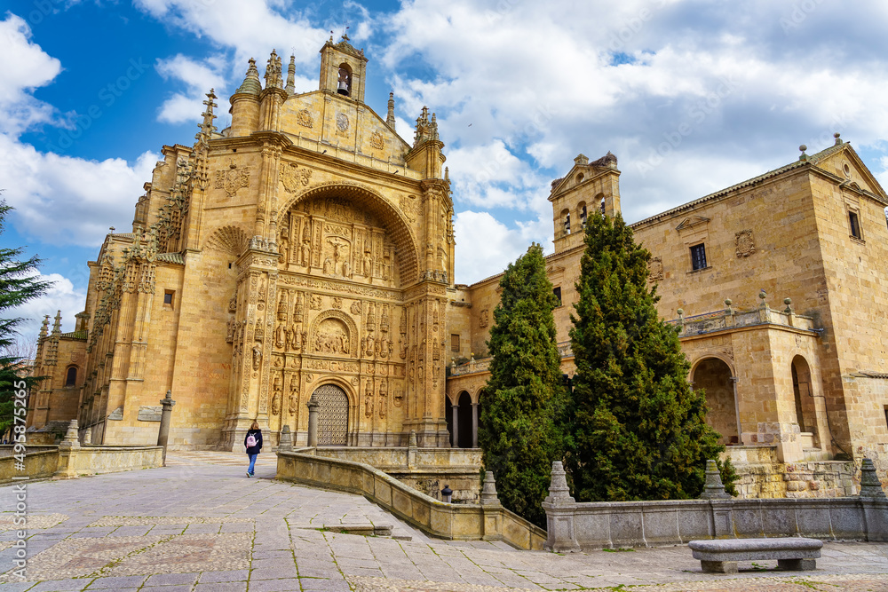 Catholic Monastery of San Esteban in the World Heritage City of Salamanca.