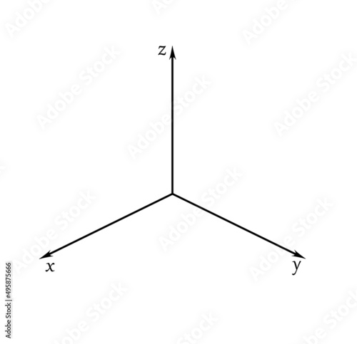 Polar coordinate systemon . vector illustration. template for drawing graphs of trigonometric functions.