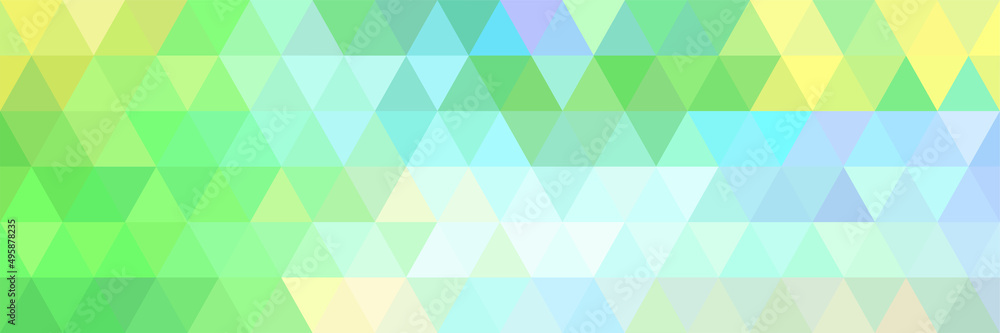 Polygon background pattern in a warm green color scheme. Hologram effect. Creative Design Template Polygon background pattern in a warm green color scheme. Hologram effect. Creative Design Template