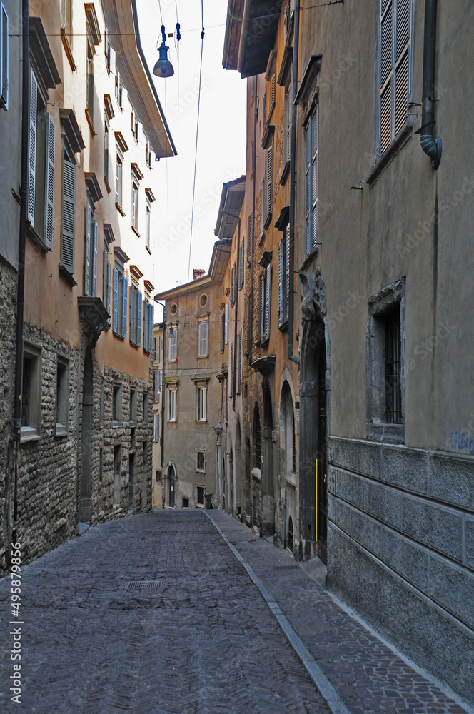 Le strade di Bergamo Alta