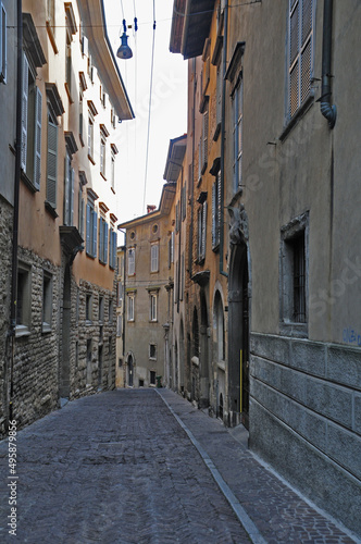 Le strade di Bergamo Alta © lamio