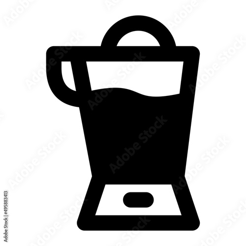 mixer glyph icon