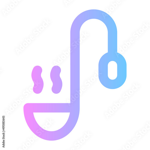 ladle gradient icon