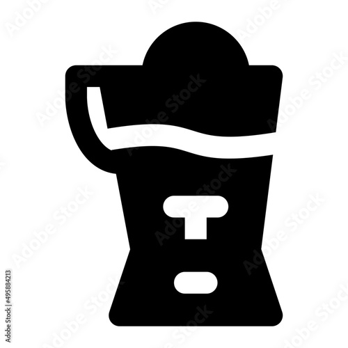 mixer glyph icon