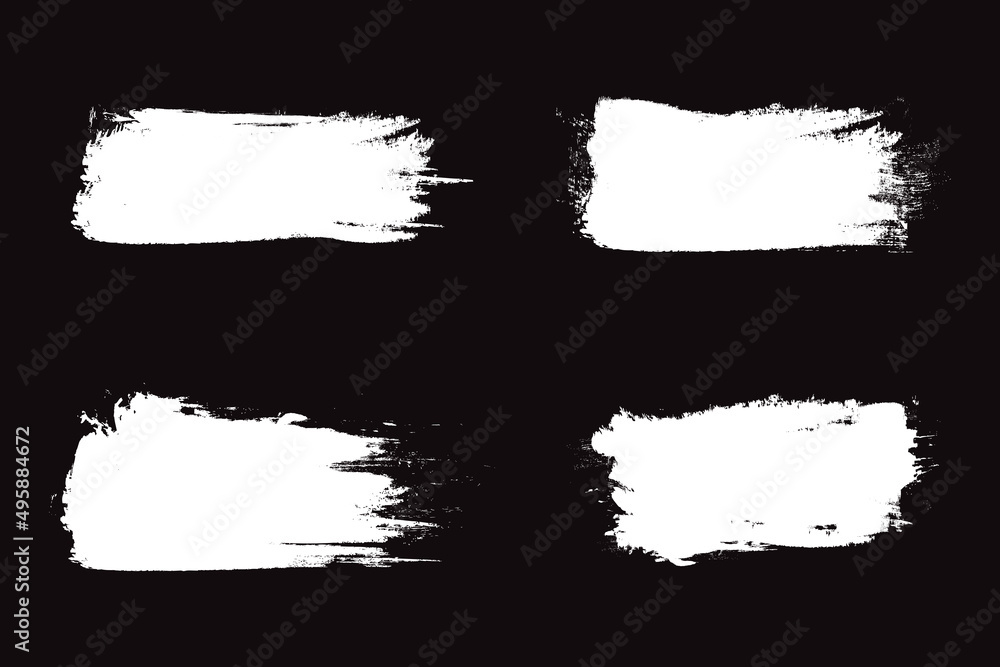White brush stroke set isolated on background. Collection of trendy brush stroke vector for white ink paint, grunge backdrop, dirt banner, watercolor design and dirty texture. Brush stroke vector White brush stroke set isolated on background. Collection of trendy brush stroke vector for white ink paint, grunge backdrop, dirt banner, watercolor design and dirty texture. Brush stroke vector
