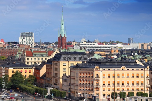 Stockholm Norrmalm skyline