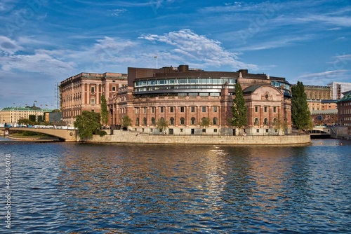 Stockholm parliament HDR photo