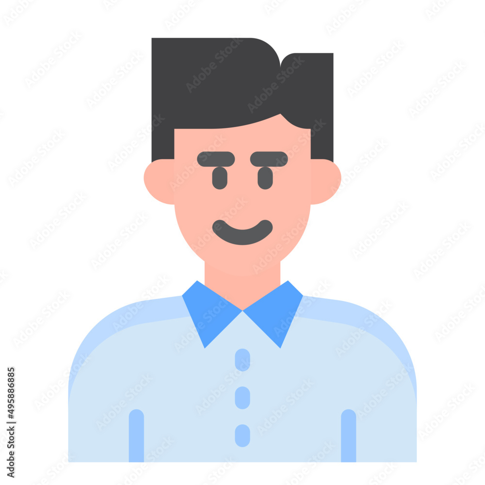 man flat style icon man flat style icon