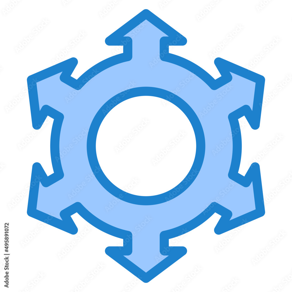 cycle blue style icon cycle blue style icon