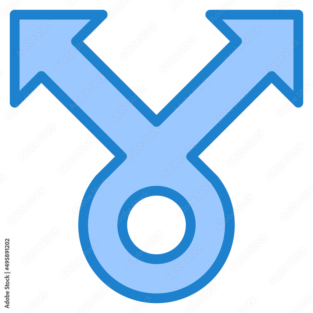 sign blue style icon sign blue style icon
