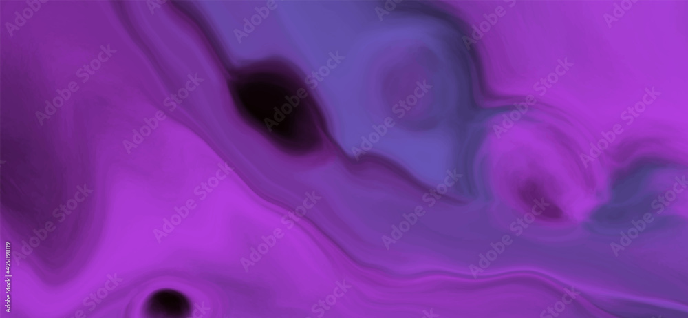 Fototapeta premium Elegant banner template design with color paint.