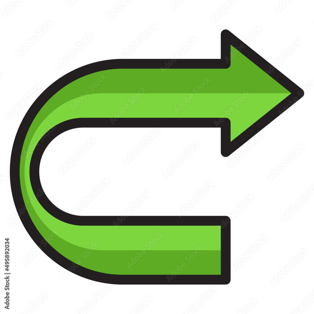 arrow color line style icon arrow color line style icon