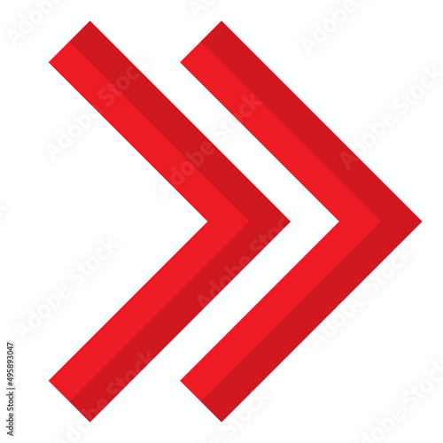 Obraz na płótnie chevron flat style icon w salonie