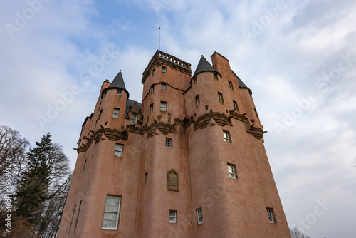 Craigievar Castle, in the Scottish Highlands photo