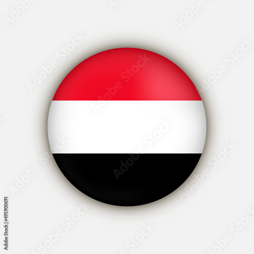 Country Yemen. Yemen flag. Vector illustration. Free Download Country Yemen. Yemen flag. Vector illustration. - GFXLoad