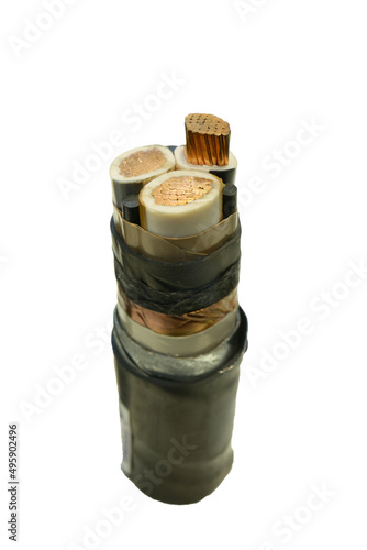 Multi-conductor control and power cables, sheathed
