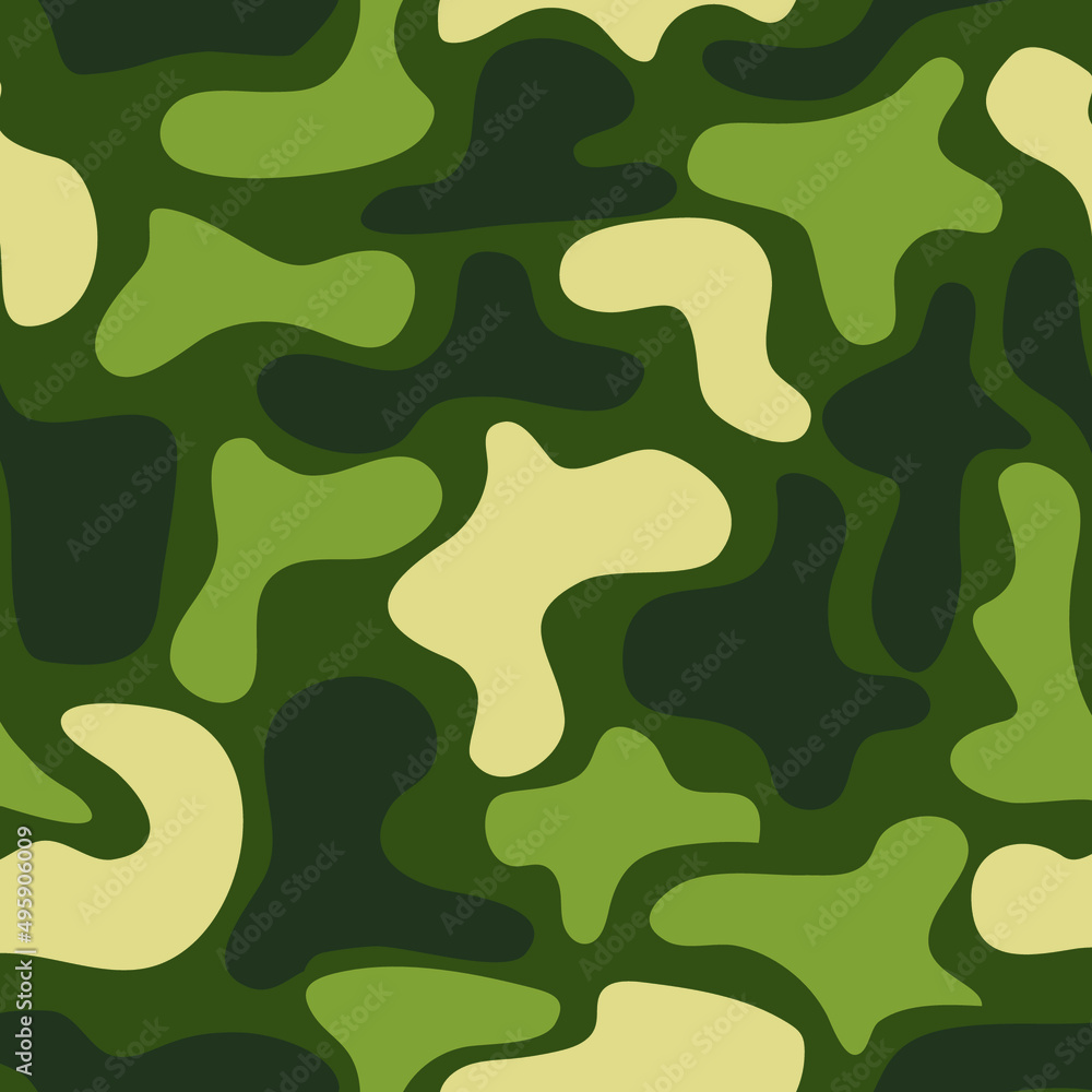 Seamless military pattern. Vector illustration. Seamless military pattern. Vector illustration.