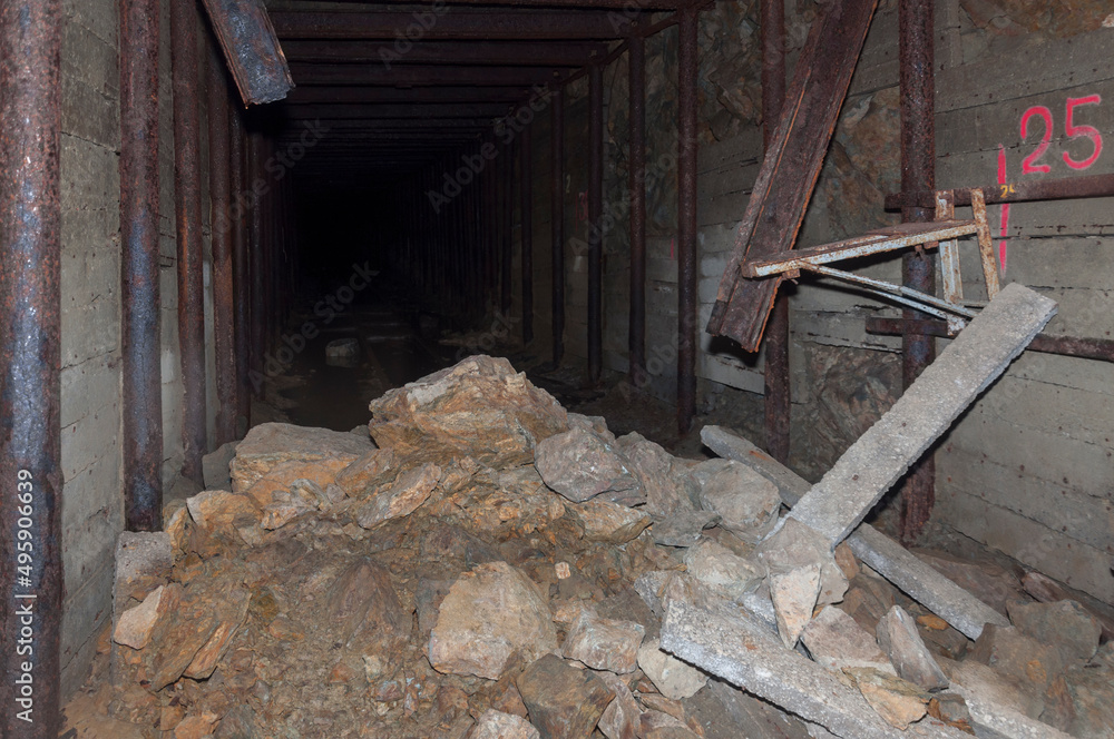 Old abandoned mine in the Czech Republic Old abandoned mine in the Czech Republic