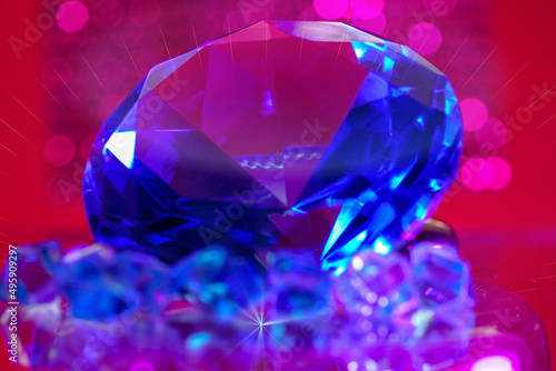 blue diamond crystal ball