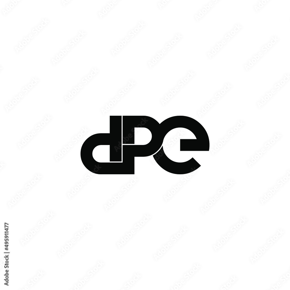 dpe letter original monogram logo design dpe letter original monogram logo design