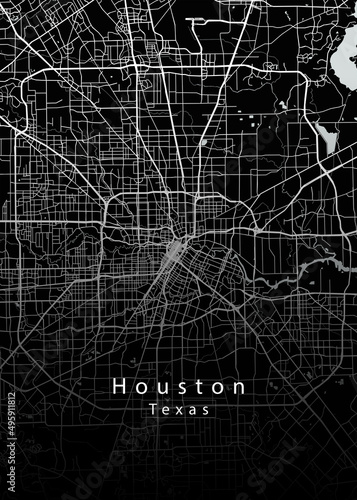 Houston Texas City Map