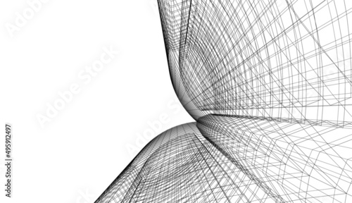 abstract architectural design