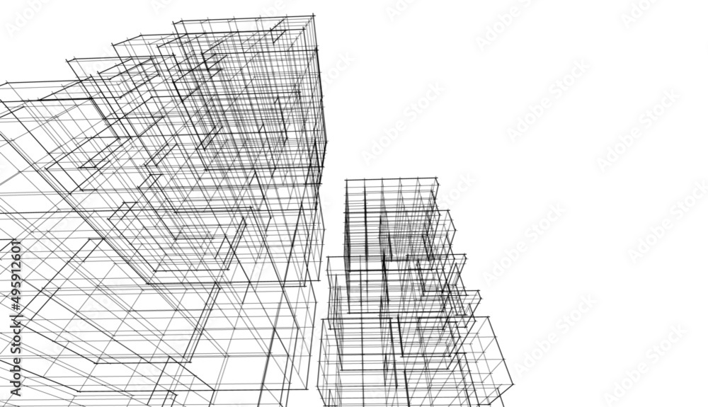 architecture building 3d drawing architecture building 3d drawing