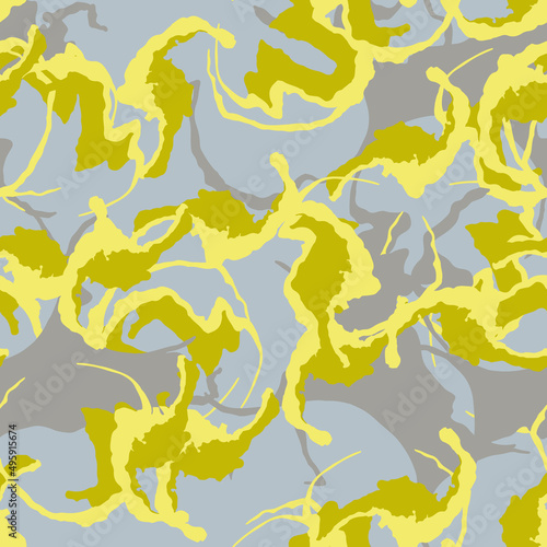 seamless pattern with leaves