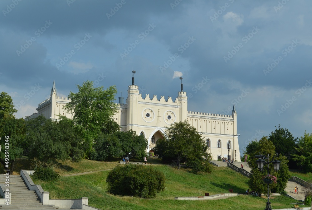Lublino (Polonia) - Castello nel centro storico della città.