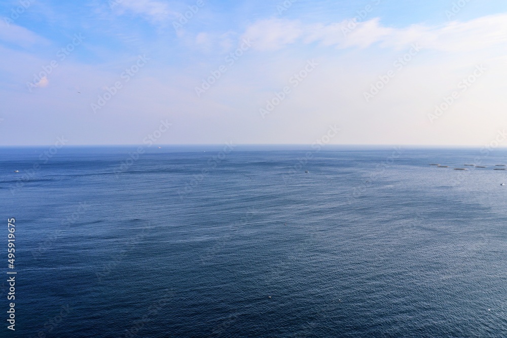 blue sky and sea