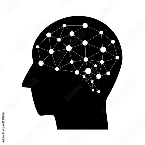 人工知能（AI）のイメージイラスト。
