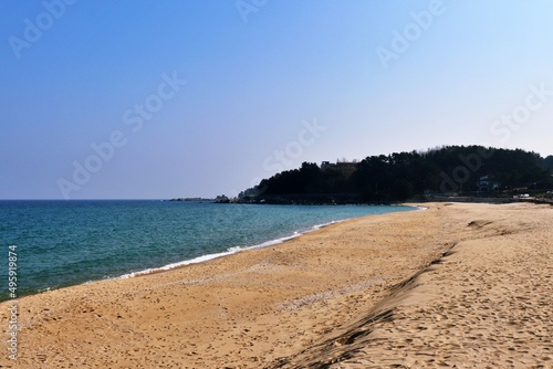 beach and sea