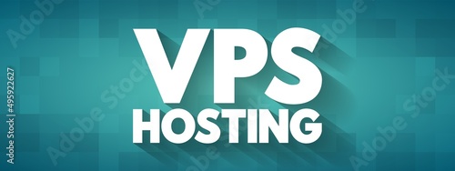 Quadro em tela Vps Hosting - service that uses virtualization technology to provide you with de