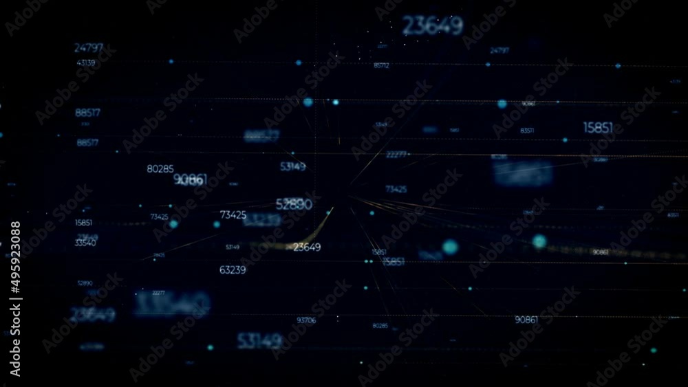 Changing numbers inside the planet. Changing numbers inside the planet.