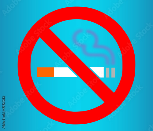 stop smoking sign